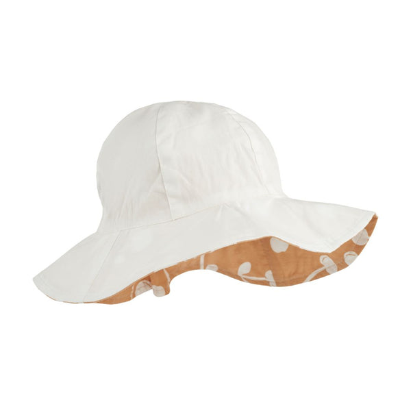 Amelia Reversible Sun Hat (Cherry Blossom/Light Apricot)