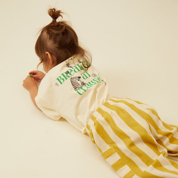 Emerson Lemon Striped Trouser