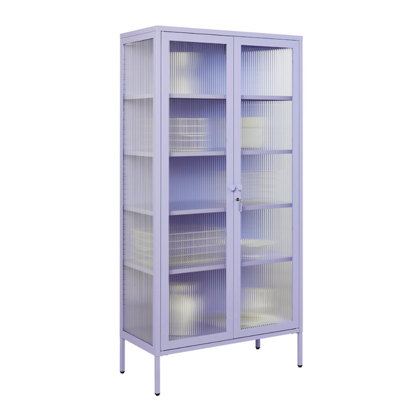 The Collector Mustard Made Storage Cabinet (Lilac)