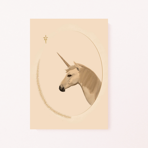 I Believe in Unicorns Art Print
