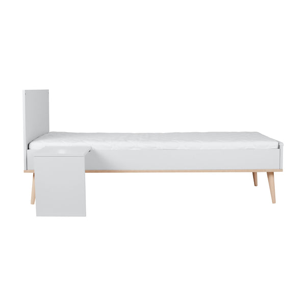 Flow Wooden Junior Extendable Bed Kit (White)