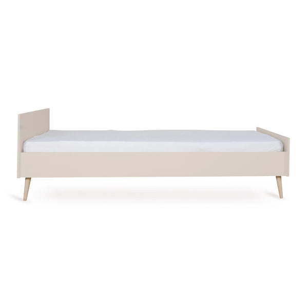 Flow Junior 200x90cm Wooden Bed (Clay)