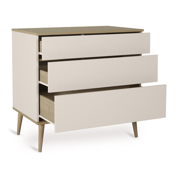 Flow Wooden Chest of Drawers (Clay)