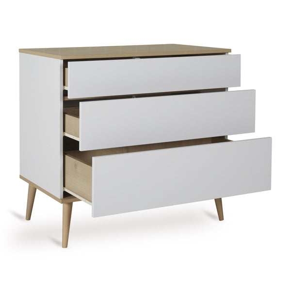 Flow Wooden Chest of Drawers (White)