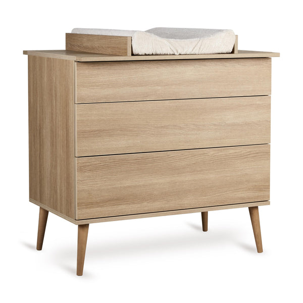 Flow Chest of Drawer Changing Table Extension (Honey Ash)
