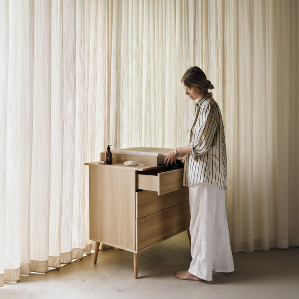 Flow Chest of Drawer Changing Table Extension (Honey Ash)