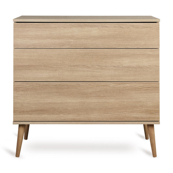 Flow Wooden Chest of Drawers (Honey Ash)