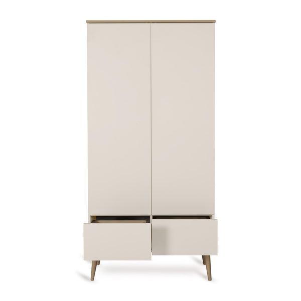Flow Wooden Wardrobe (Clay)