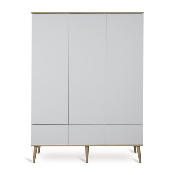 Flow Wooden Extra Large Wardrobe (White)