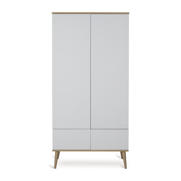 Flow Wooden Wardrobe (White)