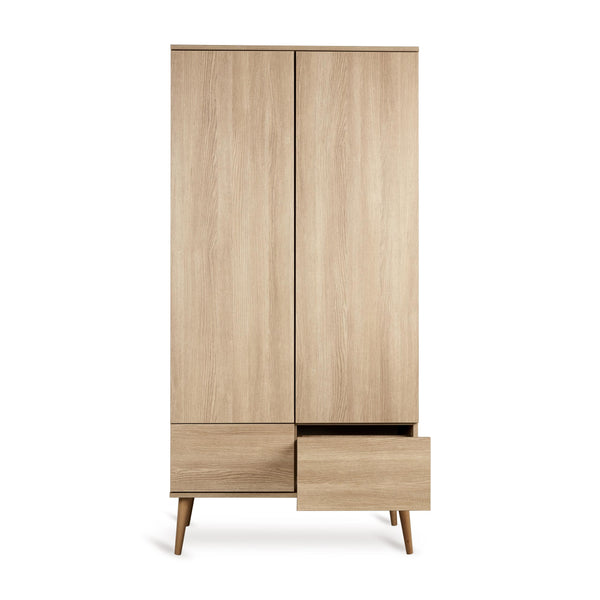 Flow Wooden Wardrobe (Honey Ash)