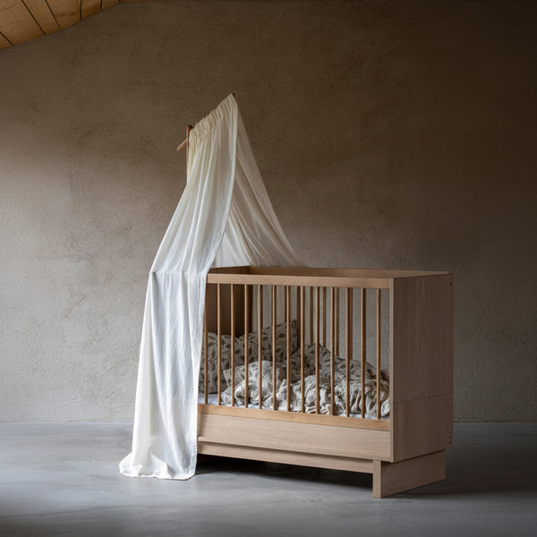 Kyo Wooden Baby Cot (Honey Ash)