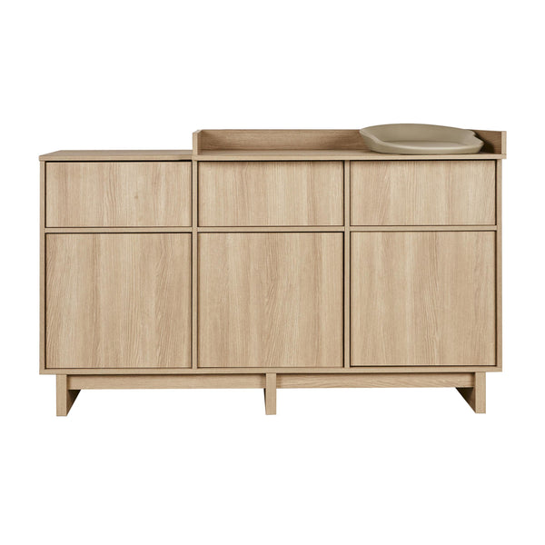 Kyo Chest of Drawer XL Changing Table Extension (Honey Ash)