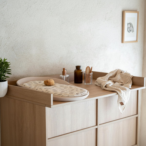 Kyo Chest of Drawer XL Changing Table Extension (Honey Ash)