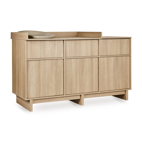Kyo Chest of Drawer XL Changing Table Extension (Honey Ash)