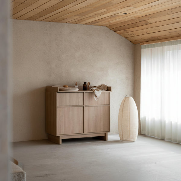 Kyo Wooden Chest of Drawers (Honey Ash)