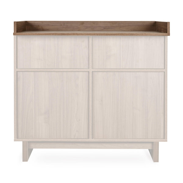 Kyo Chest of Drawer XL Changing Table Extension (Walnut)