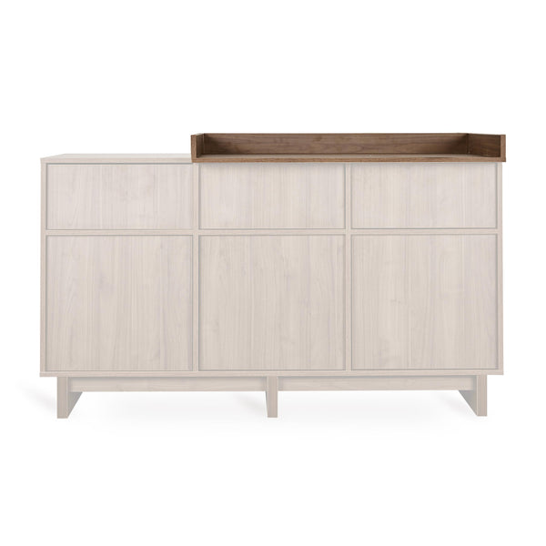 Kyo Chest of Drawer XL Changing Table Extension (Walnut)