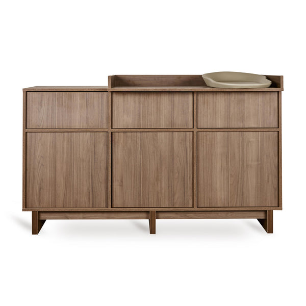 Kyo Chest of Drawer XL Changing Table Extension (Walnut)