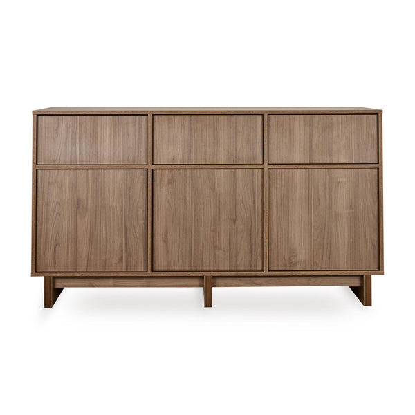 Kyo XL Wooden Chest of Drawers (Walnut)