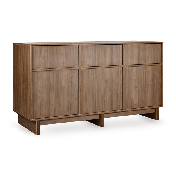 Kyo XL Wooden Chest of Drawers (Walnut)