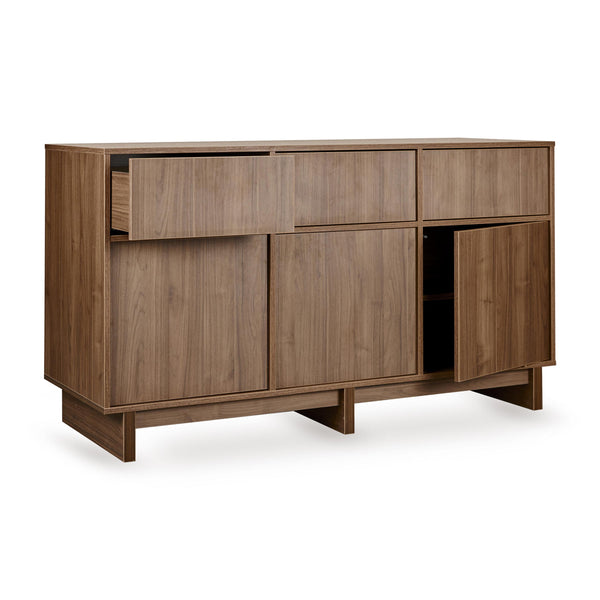 Kyo XL Wooden Chest of Drawers (Walnut)