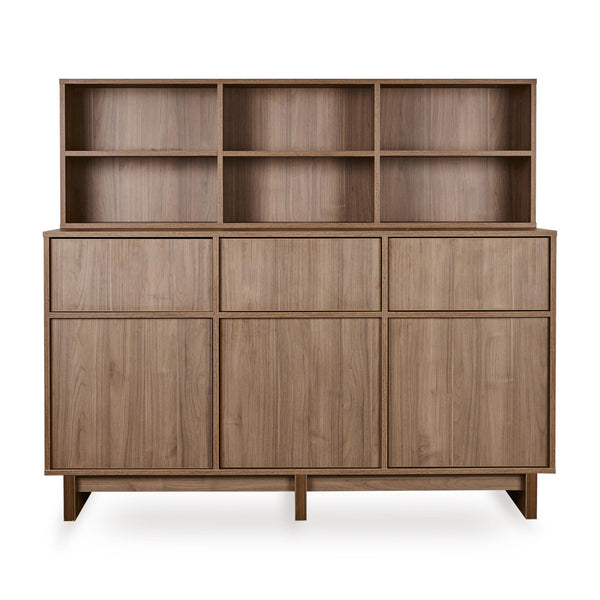 Kyo Chest of Drawer XL Top Storage Shelf Extension (Walnut)