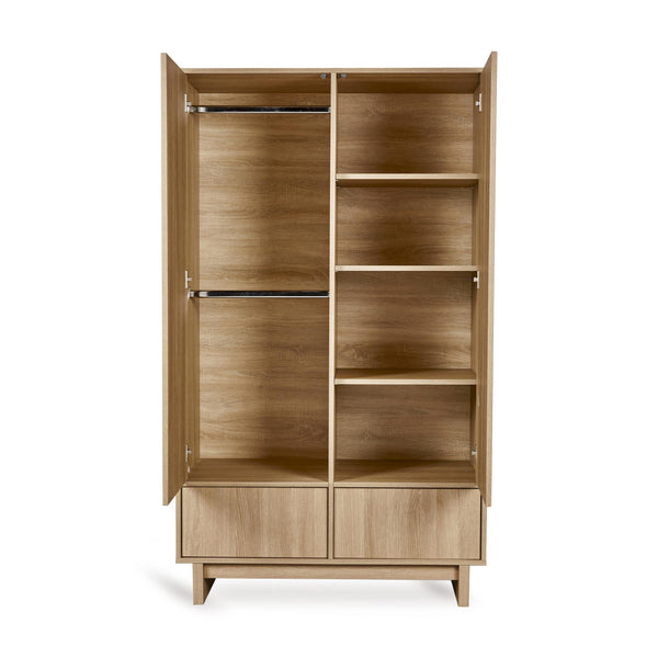 Kyo Wooden Wardrobe (Honey Ash)