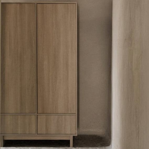 Kyo Wooden Wardrobe (Honey Ash)