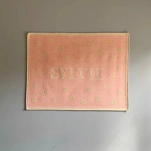 The Daisies Hand Woven Personalised Wall Art