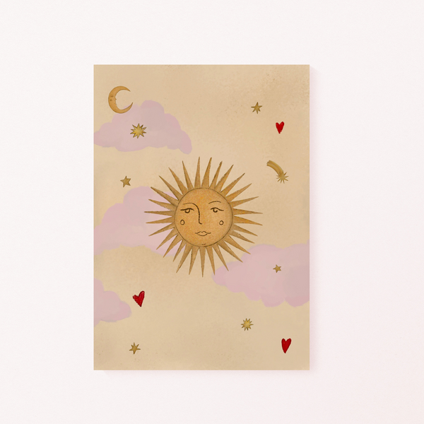 Le Soleil Art Print