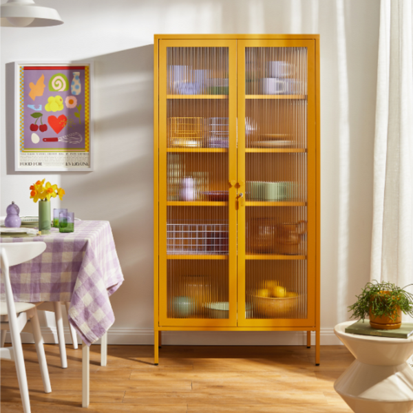 The Collector Mustard Made Storage Cabinet (Mustard)