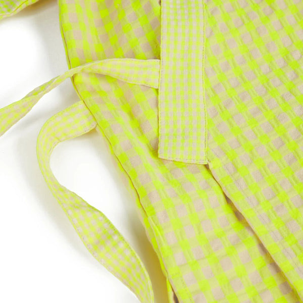 Jinbei Printed Kimono Shirt and Shorts Set (Fluor)