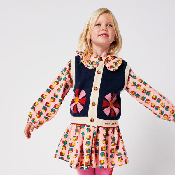 Dices All-Over Corduroy Cotton Dress