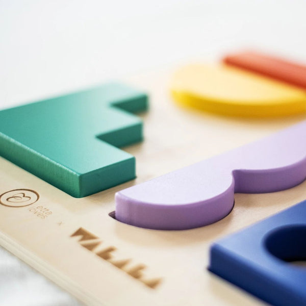 Etta Loves x Camille Walala Wooden Puzzle Board