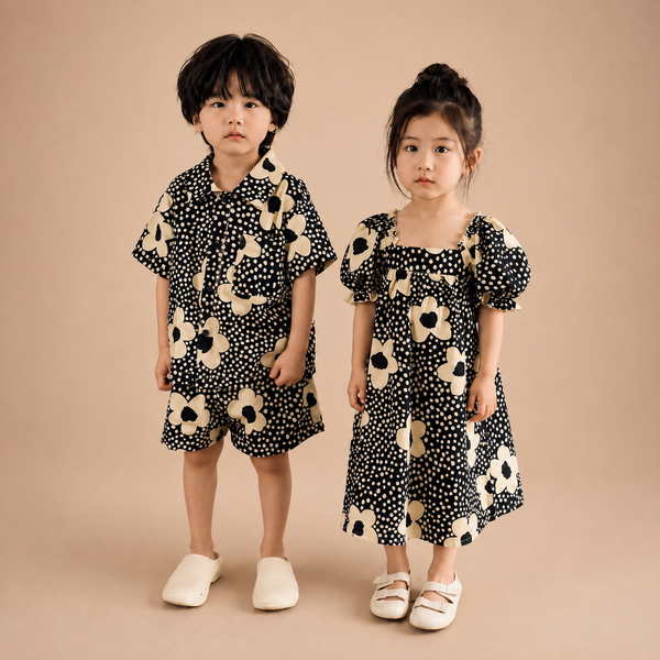Flo Flower Shorts and Shirt Set