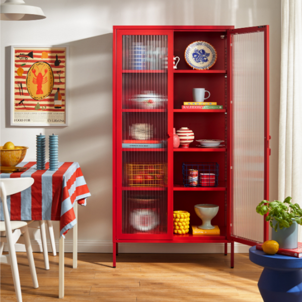 The Collector Mustard Made Storage Cabinet (Poppy)