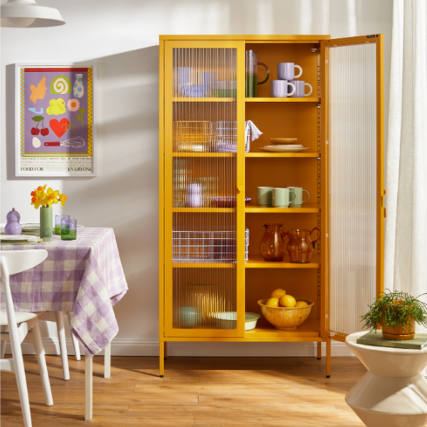 The Collector Mustard Made Storage Cabinet (Mustard)