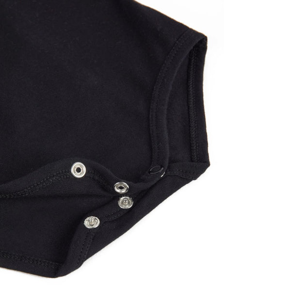 Black Carminho Body Suit with Detachable Collar