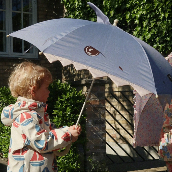 Shark Print Umbrella with Handle (Tradewinds)
