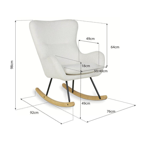 Basic Rocking Feeding Chair (Desert)