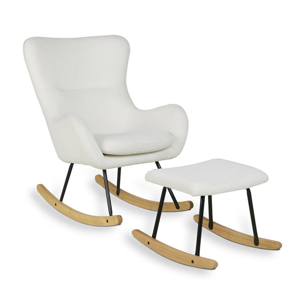 Hocker Rocking Footstall (Sheep Cream)