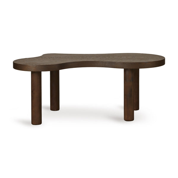 Modular Organic Wooden Children's Adjustable Height Table (Black Forest)