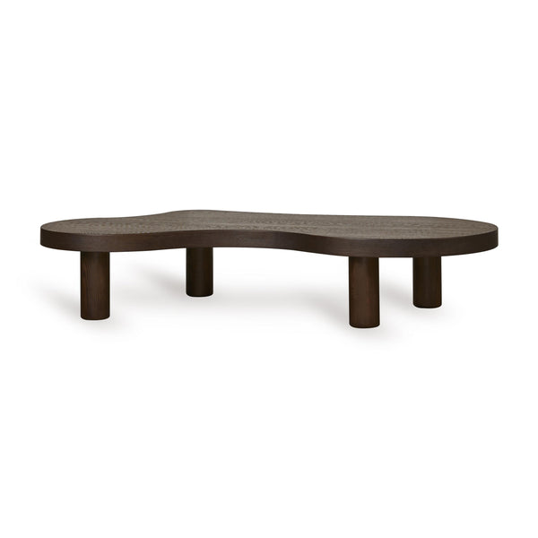 Modular Organic Wooden Children's Adjustable Height Table (Black Forest)