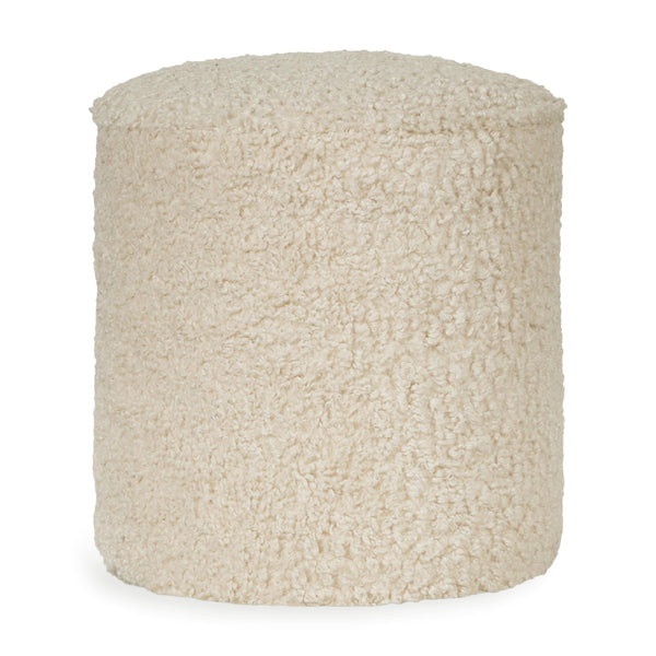 Kids Teddy Pouf for Modular Wooden Table (Sheep)