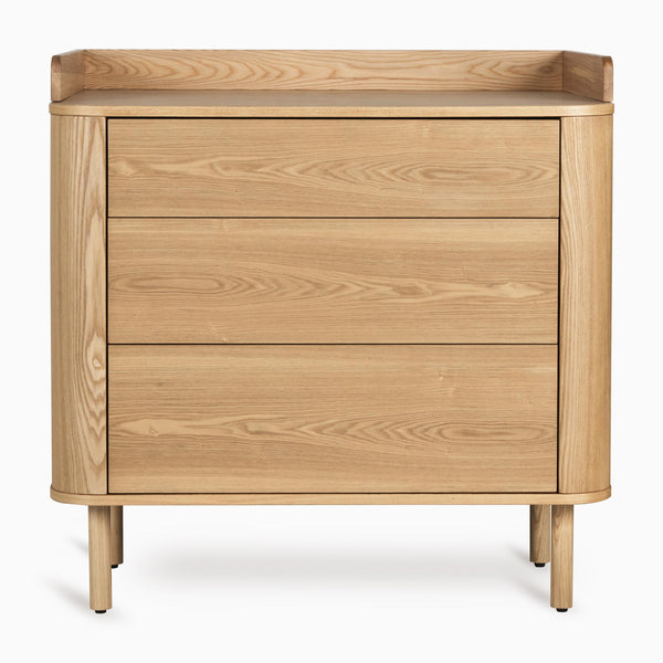 Yume Chest of Drawer XL Changing Table Extension (Natural Ash)