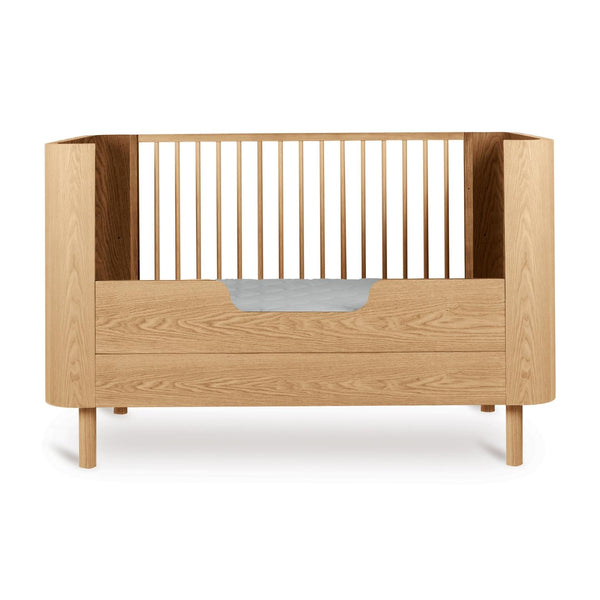 Yume Wooden Safety Rail for Cot Bed (Natural Ash)