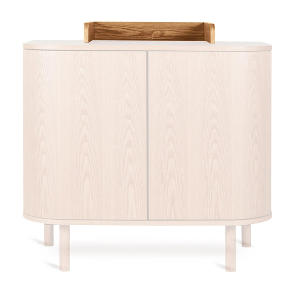 Yume Chest of Drawer Changing Table Extension (Natural Ash)