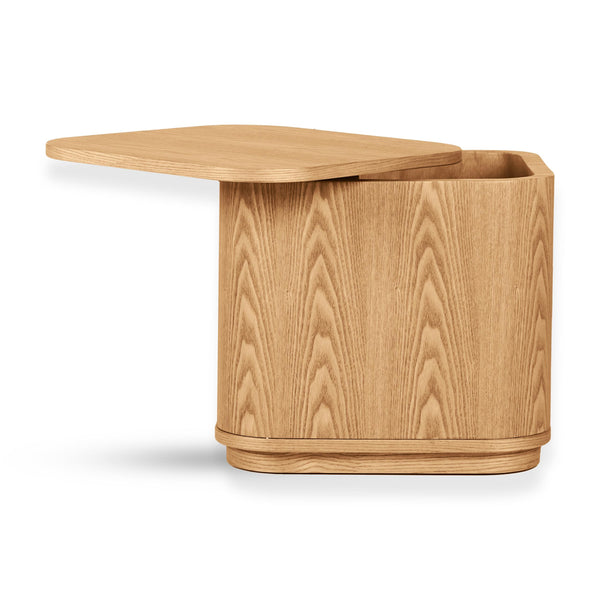 Yume Wooden Children's Storage Table (Natural Ash)