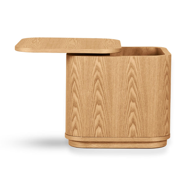 Yume Wooden Children's Storage Table (Natural Ash)